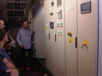 Behind the scenes - the power plant at The Baltic, June 2010